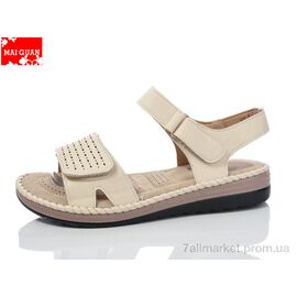 Фотография Босоножки женские летние Лето 985-2 (8 пар р.37-42) "Maiguan" недорого оптом от прямого поставщика