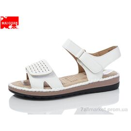 Фотография Босоножки женские летние Лето 985-3 (8 пар р.37-42) "Maiguan" недорого оптом от прямого поставщика
