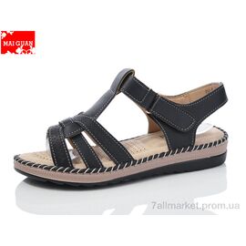 Фотография Босоножки женские летние Лето 986-1 (8 пар р.37-42) "Maiguan" недорого оптом от прямого поставщика