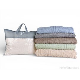 Плед  M801 (220x240см) mix (6 шт. р.сіткаOne size) "Like" недорого оптом від прямого постачальника