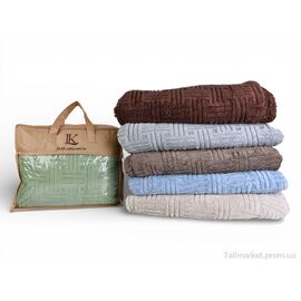 Плед  M807 (180x220см) mix (6 шт. р.сіткаOne size) "Like" недорого оптом від прямого постачальника