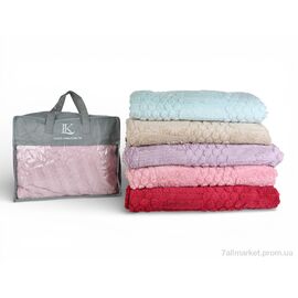 Плед  M808 (220x240см) mix (6 шт. р.сіткаOne size) "Like" недорого оптом від прямого постачальника