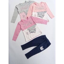 Фотография Костюм детский на девочку ML3407 grey р.2-6 "Meloria" недорого оптом от прямого поставщика