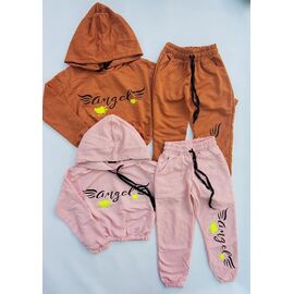 Фотография Костюм детский спортивный на девочку ML3417 pink р.4-14 "Meloria" недорого оптом от прямого поставщика