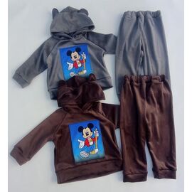 Фотография Костюм детский спортивный на мальчика ML3461 grey р.24-30 "Meloria" недорого оптом от прямого поставщика