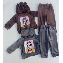 Фотография Костюм детский спортивный на девочку ML3463 grey р.24-30 "Meloria" недорого оптом от прямого поставщика