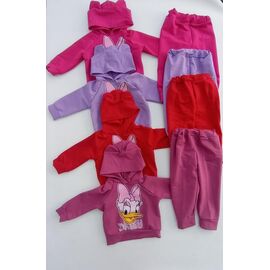 Фотография Костюм детский спортивный на девочку ML3476 red р.74-116 "Meloria" недорого оптом от прямого поставщика