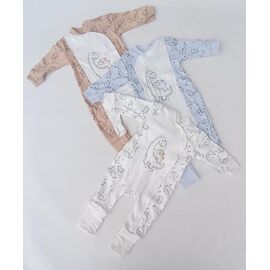 Комбінезон дитячий на хлопчика ML3560 brown р.62-74 "Meloria" недорого оптом від прямого постачальника