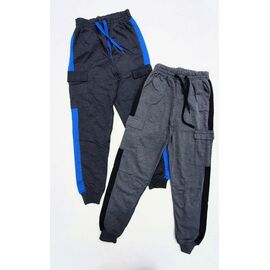Штани дитячі спортивні на хлопчика ML3568 grey-blue р.13-16 "Meloria" недорого оптом від прямого постачальника