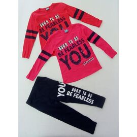 Костюм дитячий на дівчинку ML3572 pink р.5-8 "Meloria" недорого оптом від прямого постачальника