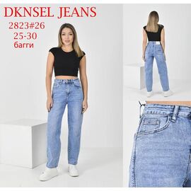 Джинси жіночі D2823 l.blue р.25-30 "DKNSEL" недорого оптом від прямого постачальника