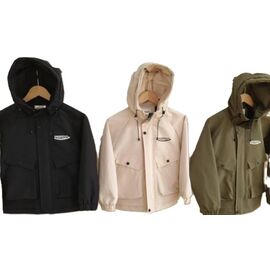 Куртка дитяча демісезонна на хлопчика 25-1 khaki р.120-160 "Farbique" недорого оптом від прямого постачальника