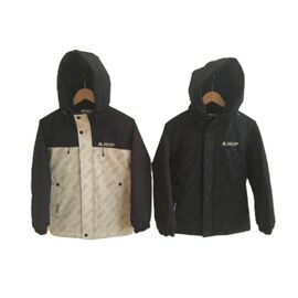 Куртка дитяча демісезонна на хлопчика FM25-7 black р.130-160 "Farbique" недорого оптом від прямого постачальника