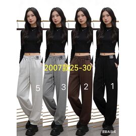 Штани спортивні жіночі 2007-3 brown р.25-30 "Immei" недорого оптом від прямого постачальника