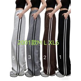 Штани спортивні жіночі 2001-3 brown р.M-6XL "Immei" недорого оптом від прямого постачальника