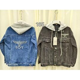 Куртка дитяча демісезонна на хлопчика 165 blue р.9-12 "Фунтик" недорого оптом від прямого постачальника