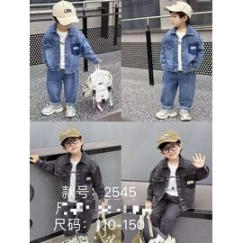 Фотография Костюм детский на мальчика 2545 grey р.5-9 "Фунтик" недорого оптом от прямого поставщика