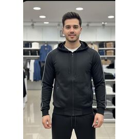 Фотография Кофта спортивная мужская 7258 black р.M-2XL "ROLADA" недорого оптом от прямого поставщика