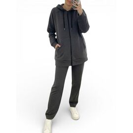 Костюм спортивний жіночий теплий 12 grey р.52-66 "VICTORY" недорого оптом від прямого постачальника