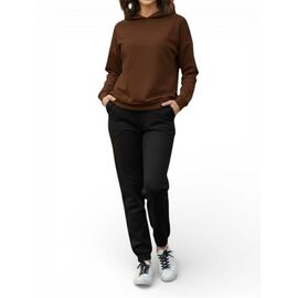 Фотография Костюм женский 1523 brown р.S-XL "VICTORY" недорого оптом от прямого поставщика