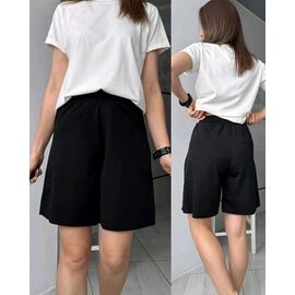 Шорти жіночі 1539 black р.S-XL "VICTORY" недорого оптом від прямого постачальника