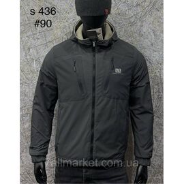 Фотография Куртка мужская демисезонная/двухсторонняя размеры L-4XL(3цв)"PROSTOMEN" недорого от прямого поставщика