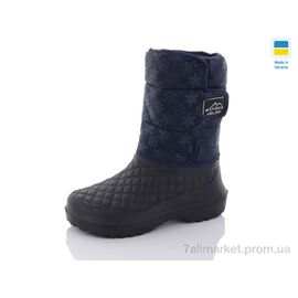 Фотография Сапоги из пены женские зима 012 сніжинка видавлена синійАЛЯСКА (8 пар р.38-41) "Selena" недорого оптом от прямого поставщика