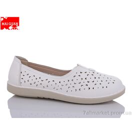 Фотография Туфли женские стильные Лето F11-3А white (8 пар р.37-42) "Maiguan" недорого оптом от прямого поставщика