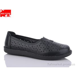 Фотография Туфли женские стильные Лето F11-1А black (8 пар р.37-42) "Maiguan" недорого оптом от прямого поставщика