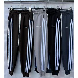 Фотография Штаны спортивные подростковные S2537 brown р.32-40 "Shon" недорого оптом от прямого поставщика