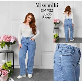 Фотография Джинсы женские 305 l.blue р.30-36 "Basanjiu" недорого оптом от прямого поставщика