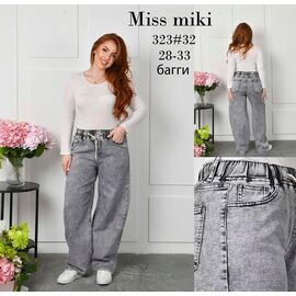 Фотография Джинсы женские 323 grey р.28-33 "Basanjiu" недорого оптом от прямого поставщика
