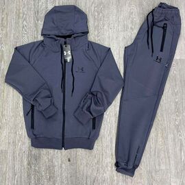 Фотография Костюм спортивный мужской W26462 grey р.M-3XL "Verton" недорого оптом от прямого поставщика