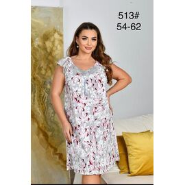 Нічня жіноча 513 grey р.50-58 "Fili Wear" недорого оптом від прямого постачальника