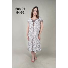 Нічня жіноча 608-2 beige р.54-62 "Fili Wear" недорого оптом від прямого постачальника