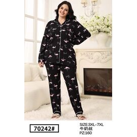 Фотография Пижама женская 70242 black р.58-66 "Fili Wear" недорого оптом от прямого поставщика