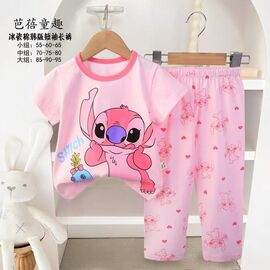 Фотография Пижама детская лёгкая на девочку FW1607 pink р.90-110 "Fili Wear" недорого оптом от прямого поставщика