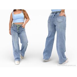 Фотография Джинсы женские Весна/осень 1045 блакитний (6 шт. р.сетка 31-38) "Margo" недорого оптом от прямого поставщика