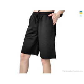 Фотография Шорты женские Лето 10239 чорний (4 шт. р.сетка XL-4XL) "Sport style" недорого оптом от прямого поставщика