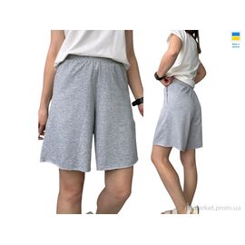 Фотография Шорты женские Лето 1239  св.сірий (4 шт. р.сетка S-XL) "Sport style" недорого оптом от прямого поставщика