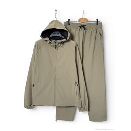 Фотография Спортивный костюм мужской Весна/осень A150-1 khaki (5 шт. р.сетка 2XL-6XL) "OKMEL" недорого оптом от прямого поставщика