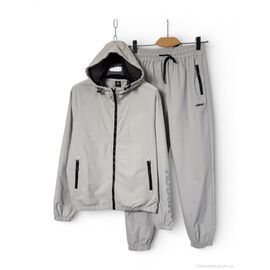 Фотография Спортивный костюм мужской Весна/осень A151 l.grey (5 шт. р.сетка M-3XL) "OKMEL" недорого оптом от прямого поставщика