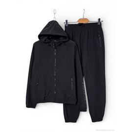 Фотография Спортивный костюм мужской Весна/осень A151 black (5 шт. р.сетка M-3XL) "OKMEL" недорого оптом от прямого поставщика