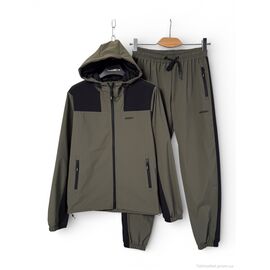 Фотография Спортивный костюм мужской Весна/осень A154 d.green (5 шт. р.сетка M-3XL) "OKMEL" недорого оптом от прямого поставщика