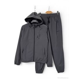 Фотография Спортивный костюм мужской Весна/осень A152 d.grey (5 шт. р.сетка M-3XL) "OKMEL" недорого оптом от прямого поставщика