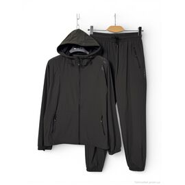 Фотография Спортивный костюм мужской Весна/осень A156 d.green (5 шт. р.сетка M-3XL) "OKMEL" недорого оптом от прямого поставщика