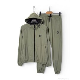 Фотография Спортивный костюм мужской Весна/осень A159 l.green (5 шт. р.сетка M-3XL) "OKMEL" недорого оптом от прямого поставщика