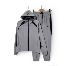 Фотография Спортивный костюм мужской Весна/осень A158 l.grey (5 шт. р.сетка M-3XL) "OKMEL" недорого оптом от прямого поставщика