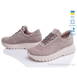 Фотография Кроссовки женские модные Весна/осень Paradize V-CR-1316 бежевий-d (6 пар р.36-40) "Prime-Opt" недорого оптом от прямого поставщика