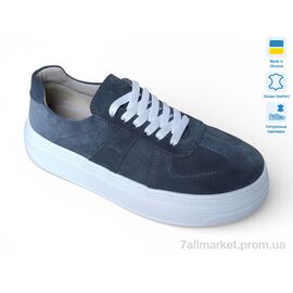 Фотография Кроссовки женские модные Весна/осень Paradize V-K-1427 сірий замш (5 пар р.36-41) "Prime-Opt" недорого оптом от прямого поставщика